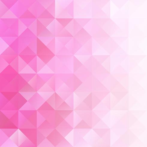 Fondo mosaico de rejilla rosa, plantillas de diseño creativo vector