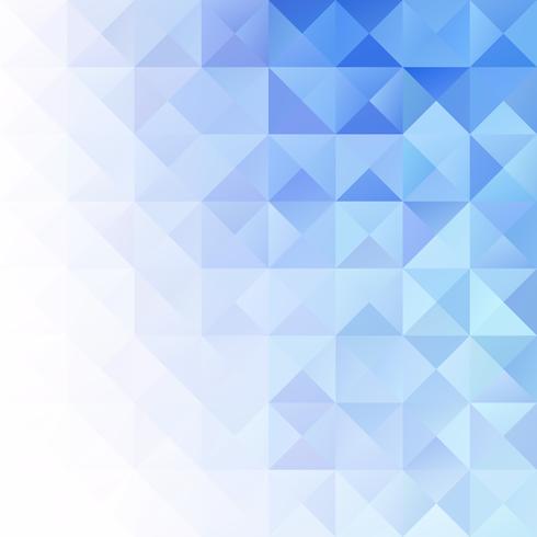 Blue Grid Mosaic Background, Creative Design Templates vector