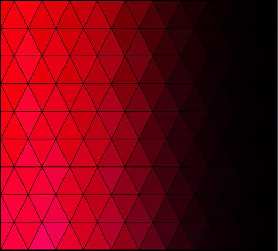 Fondo de mosaico de cuadrícula de color rojo, plantillas de diseño creativo vector