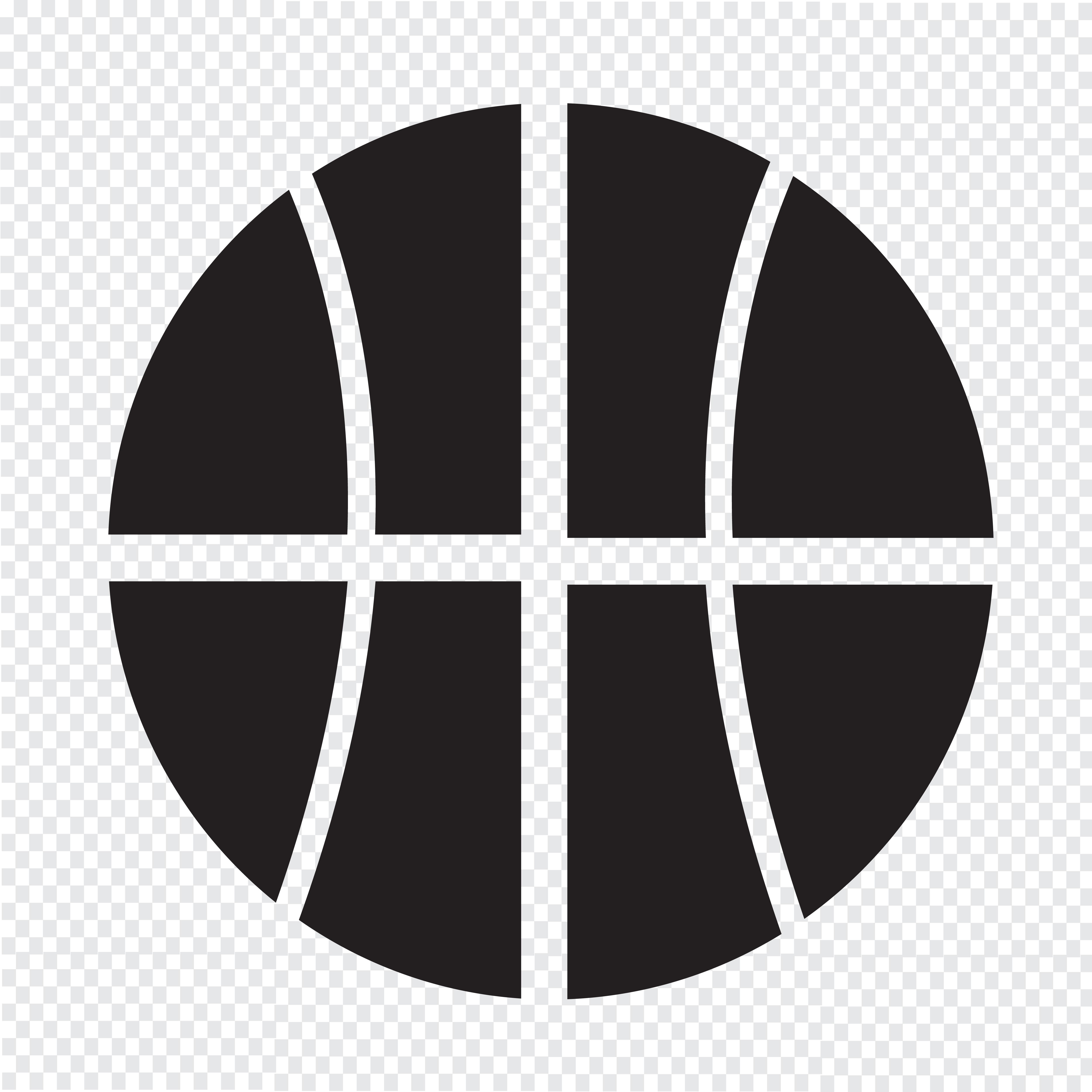 Basketball icon symbol sign 631451 Vector Art at Vecteezy