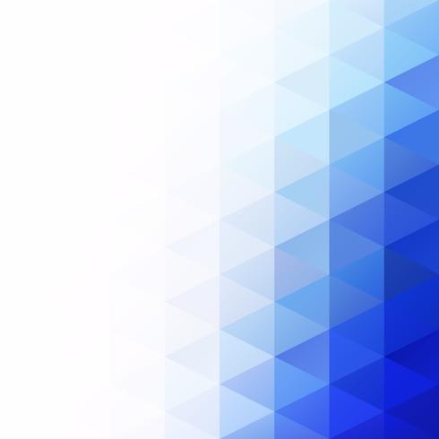 Blue Grid Mosaic Background, Creative Design Templates vector