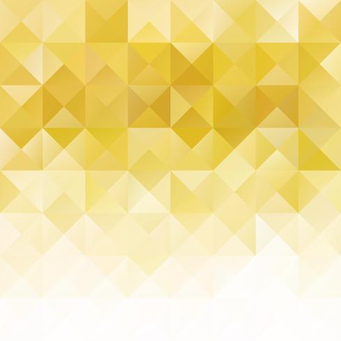Yellow Grid Mosaic Background, Creative Design Templates vector