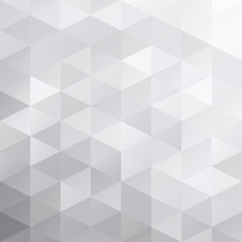 Gray White Grid Mosaic Background, Creative Design Templates vector