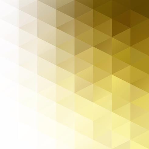 Yellow Grid Mosaic Background, Creative Design Templates vector