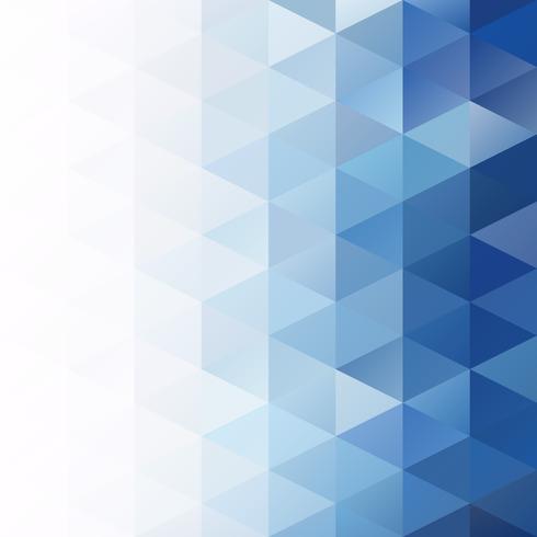 Blue Grid Mosaic Background, Creative Design Templates vector