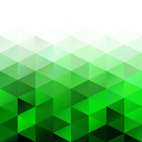 Green Grid Mosaic Background, Creative Design Templates vector