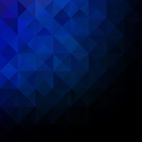 Fondo de mosaico de cuadrícula azul, plantillas de diseño creativo vector