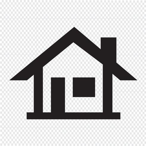 Home icon  symbol sign vector