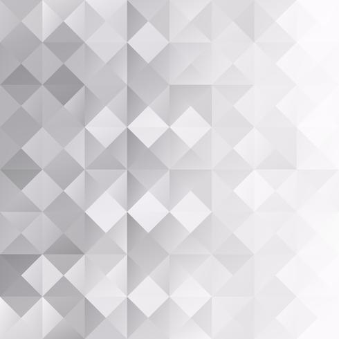 Gray White Grid Mosaic Background, Creative Design Templates vector