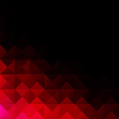 Red Grid Mosaic Background, Creative Design Templates vector