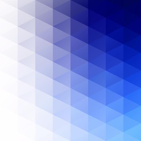 Fondo de mosaico de cuadrícula azul, plantillas de diseño creativo vector