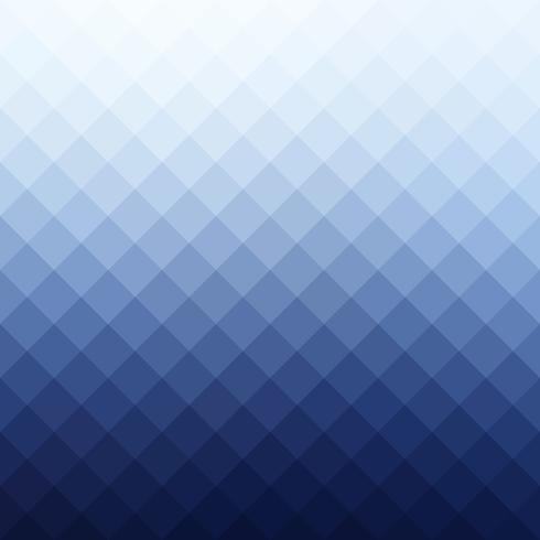 Fondo de mosaico de cuadrícula azul, plantillas de diseño creativo vector