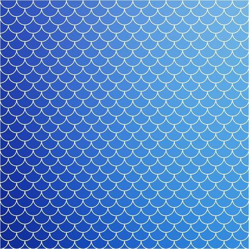Patrón de azulejos de techo azul, plantillas de diseño creativo vector