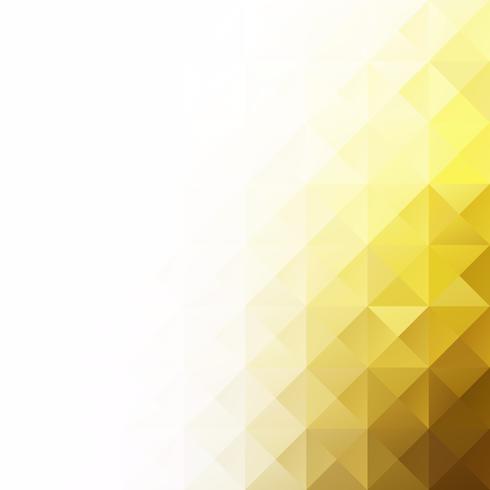 Yellow Grid Mosaic Background, Creative Design Templates vector