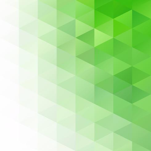 Green Grid Mosaic Background, Creative Design Templates vector