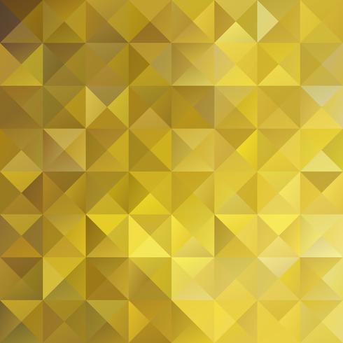 Yellow Grid Mosaic Background, Creative Design Templates vector