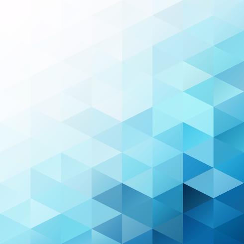 Blue Grid Mosaic Background, Creative Design Templates vector