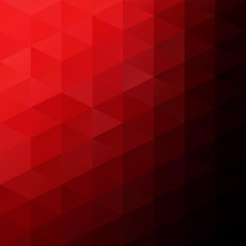 Red Grid Mosaic Background, Creative Design Templates vector