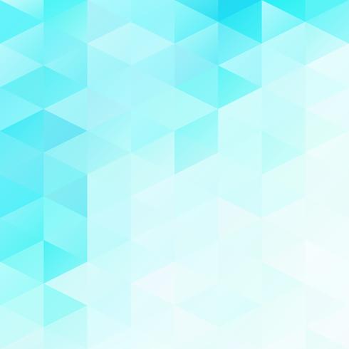 Blue Grid Mosaic Background, Creative Design Templates vector