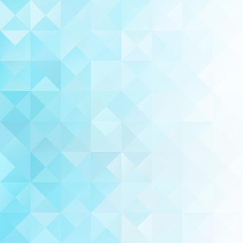 Blue Grid Mosaic Background, Creative Design Templates vector