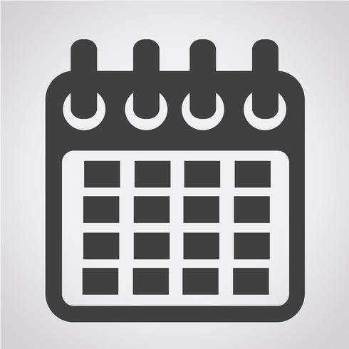 Calendar Icon  symbol sign vector