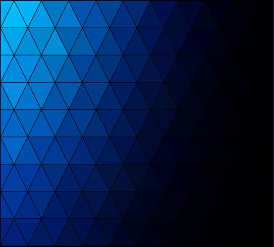 Blue Square Grid Mosaic Background, Creative Design Templates vector