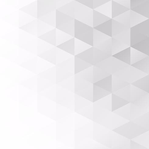 Gray White Grid Mosaic Background, Creative Design Templates vector