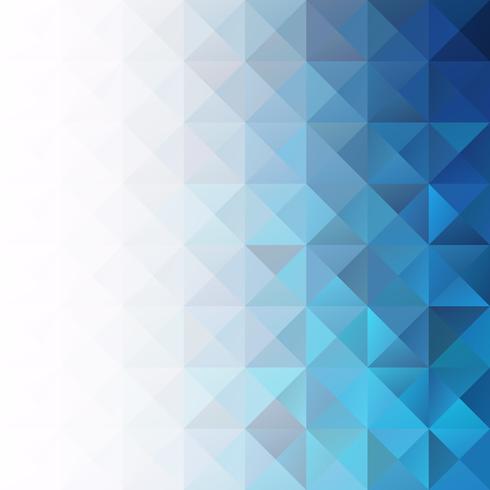 Blue Grid Mosaic Background, Creative Design Templates vector