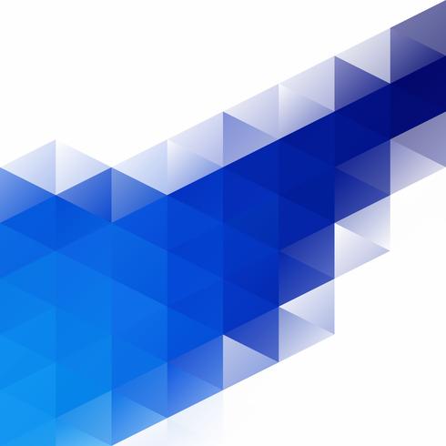Blue Grid Mosaic Background, Creative Design Templates vector
