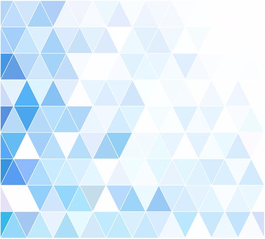 Blue Grid Mosaic Background, Creative Design Templates vector