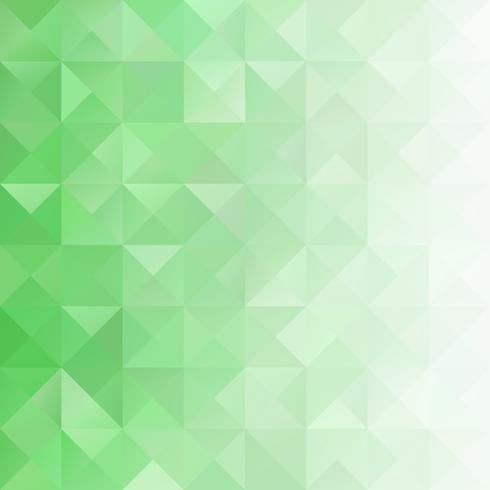 Fondo mosaico de rejilla verde, plantillas de diseño creativo vector