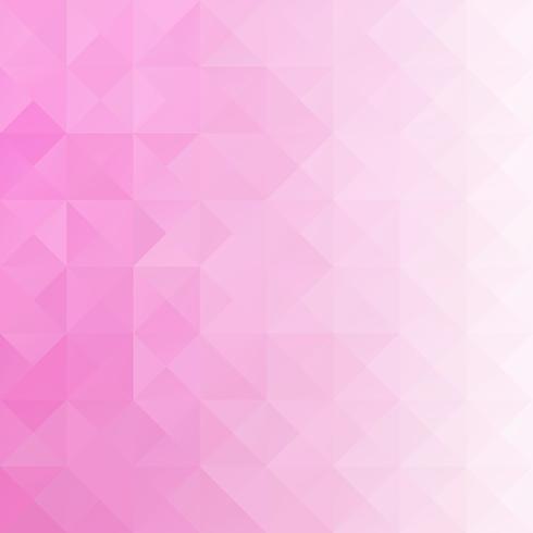 Fondo mosaico de rejilla rosa, plantillas de diseño creativo vector