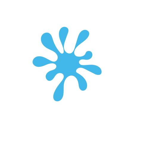 Splash Water  Logo Template vector illustration 