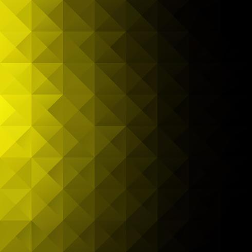 Yellow Grid Mosaic Background, Creative Design Templates vector