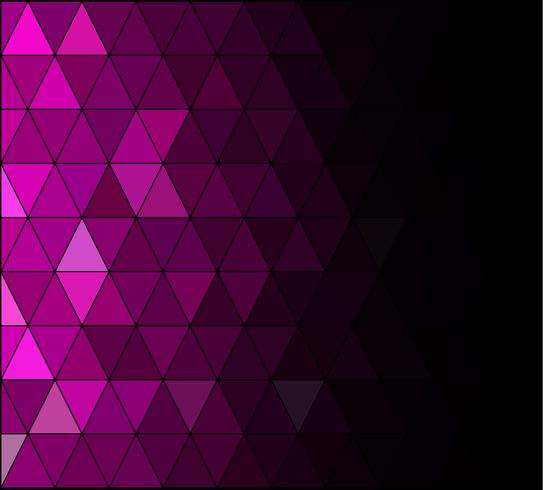 Fondo de mosaico de cuadrícula púrpura, plantillas de diseño creativo vector
