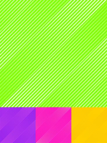 Set of striped diagonal lines pattern colorful bright color background and texture. vector