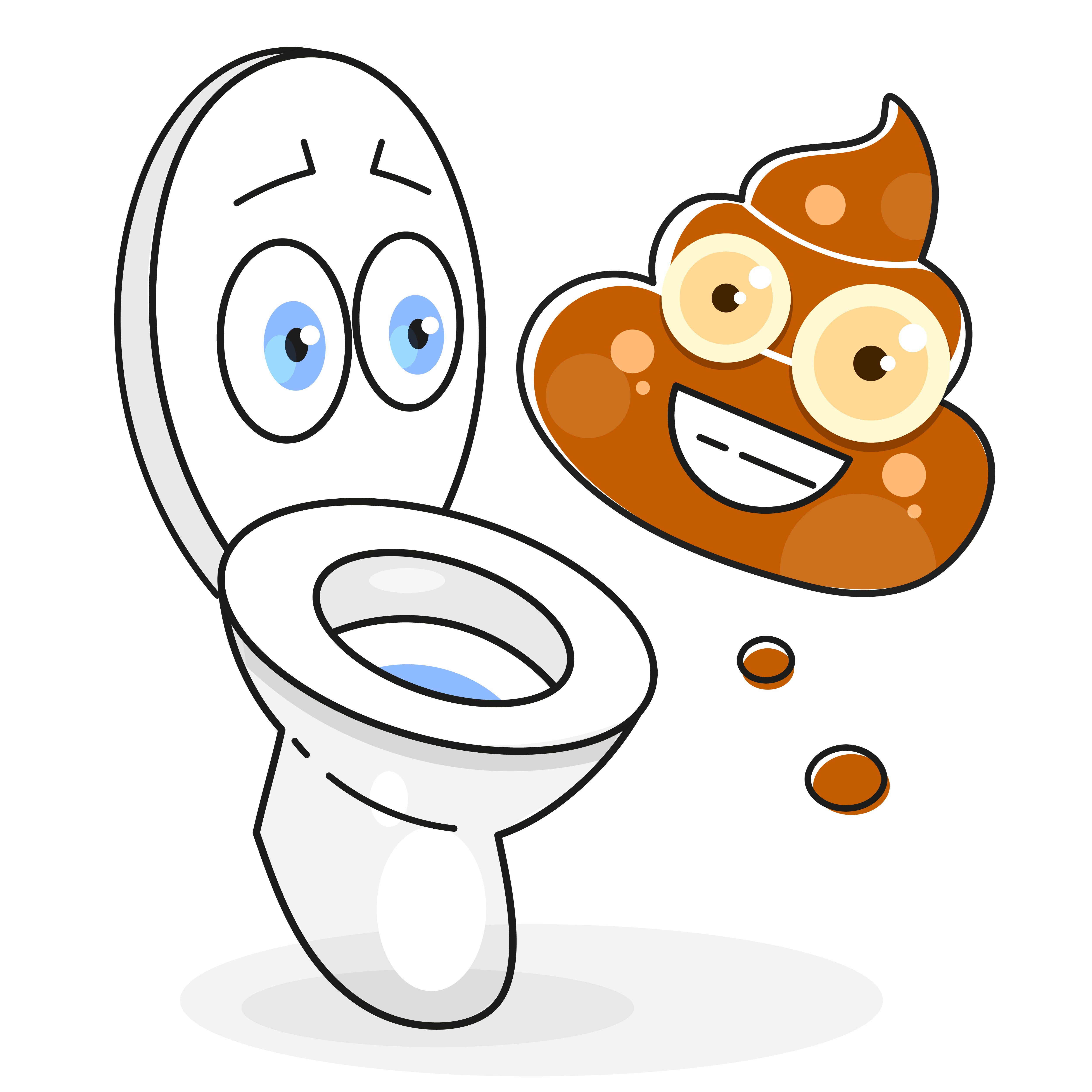 Perversion mynte kromatisk Dirty Toilet Cartoon Illustration Ready For Your Design, Greeting Card  632919 Vector Art at Vecteezy