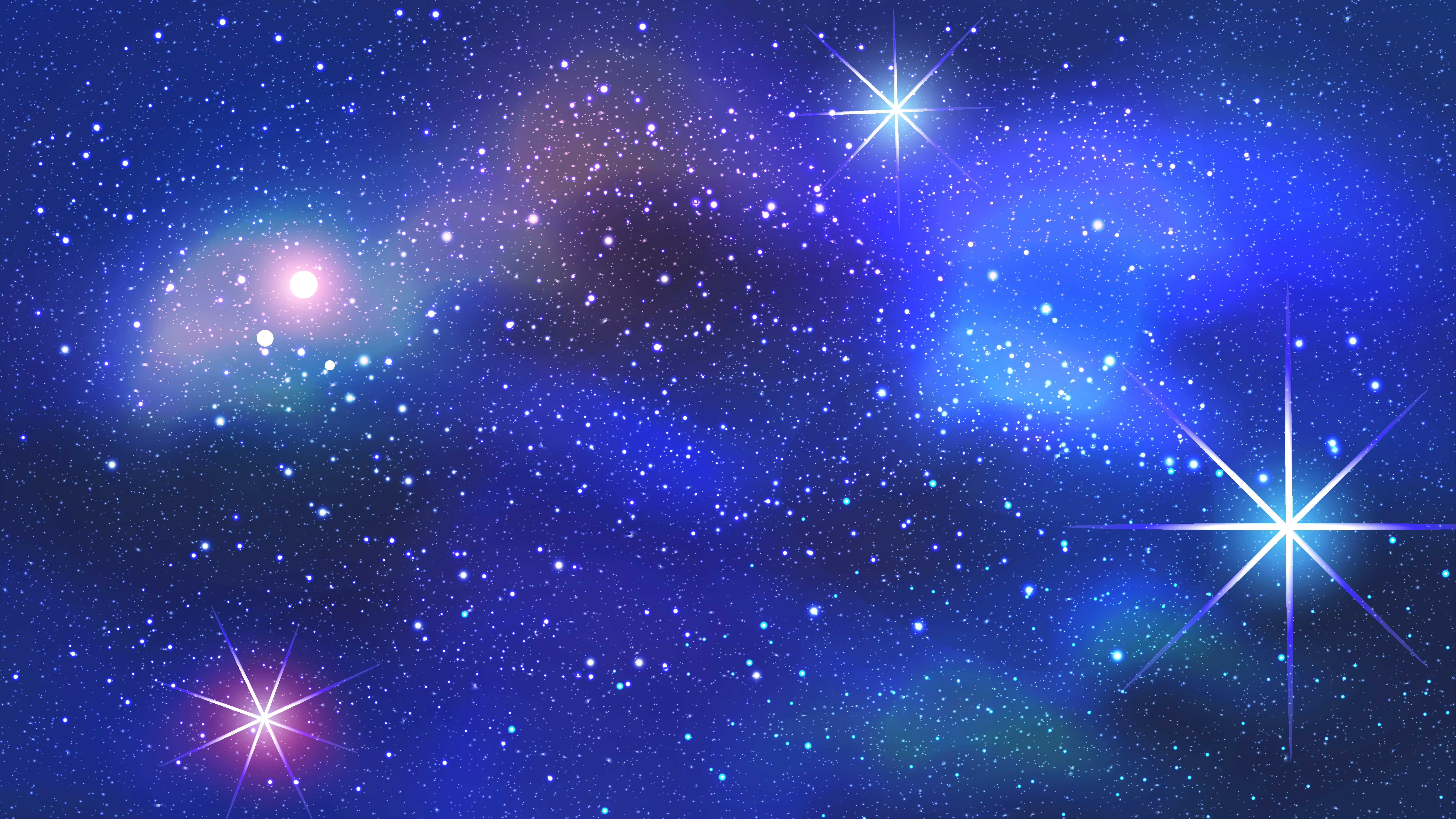 Colorful Nebula in Space Background. Vector illustration. 633129 Vector