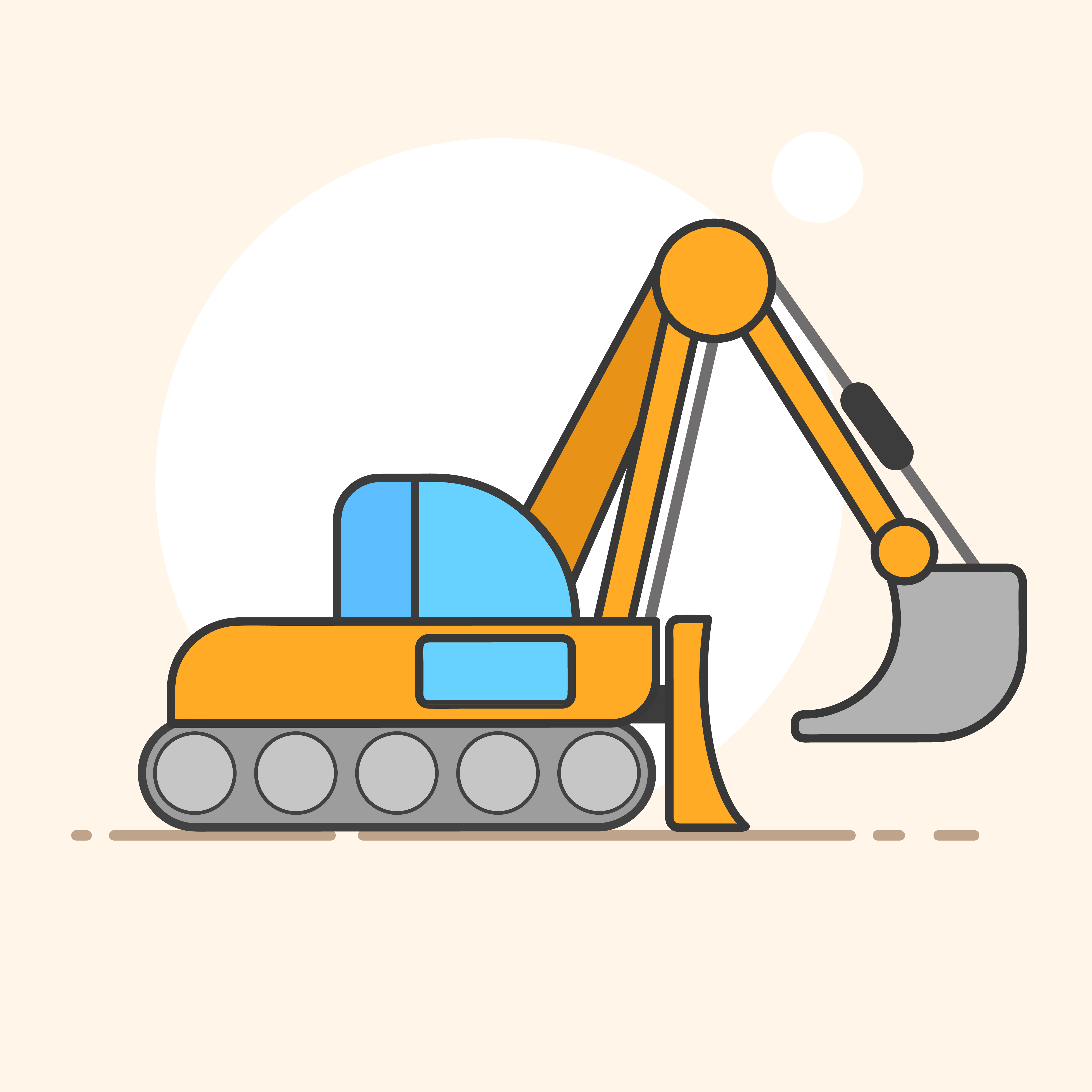 Download Excavator vector logo for your design needs. Vector ...
