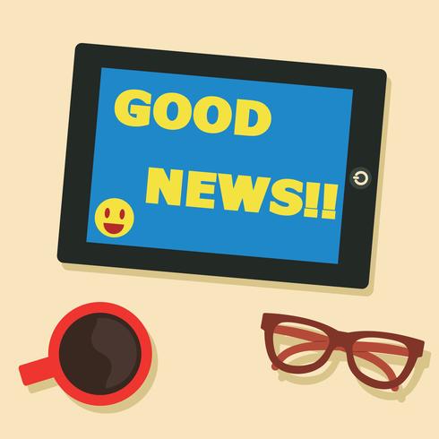 good news vector design