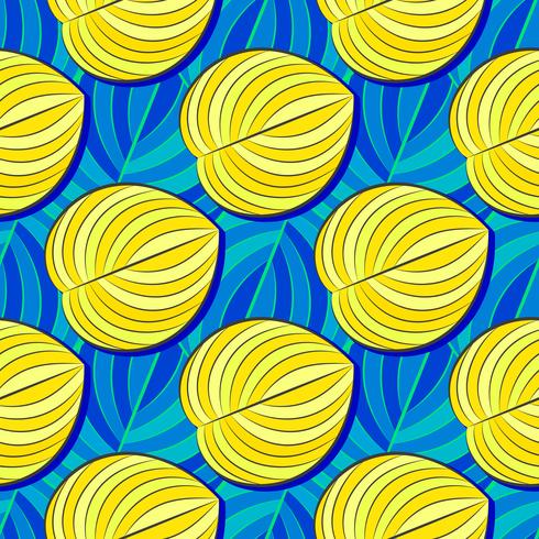Tropical, Striped, Animal Motif. Seamless Line Pattern And The Texture Of The Cod. Modern Summer Flower, Leaf On The Brush Abstract Shape. Tropical Vector