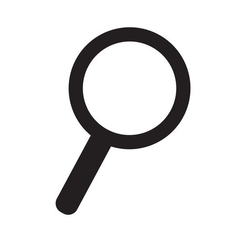 Search icon  symbol sign vector
