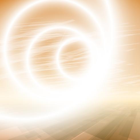 Abstract aura shining circle vector background