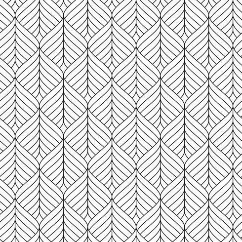 Geometric striped seamless background. vector