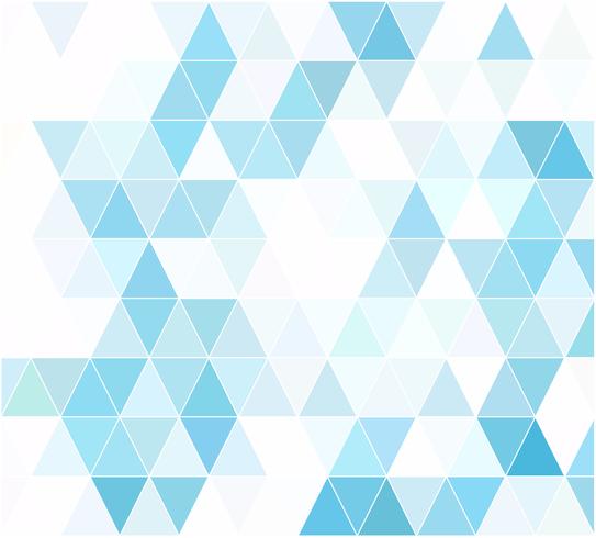 Blue Grid Mosaic Background, Creative Design Templates vector