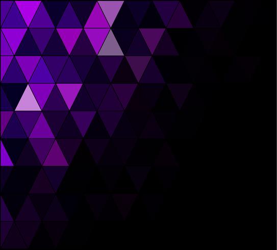 Purple Square Grid Mosaic Background, Creative Design Templates vector