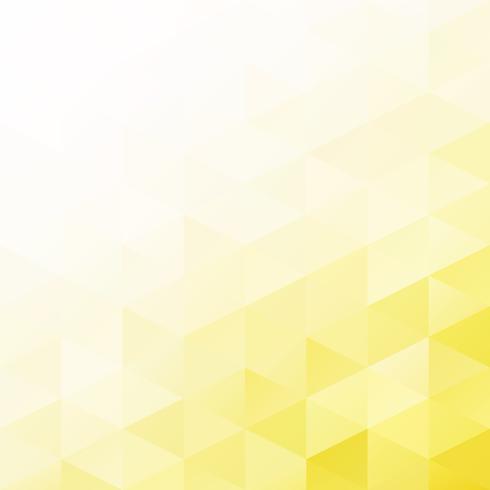 Fondo mosaico de rejilla amarilla, plantillas de diseño creativo vector