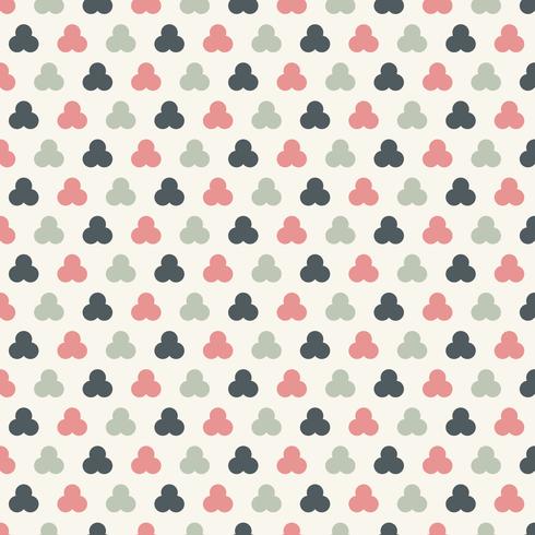 Abstract Circles Seamless Patterns Pastels Color Background
