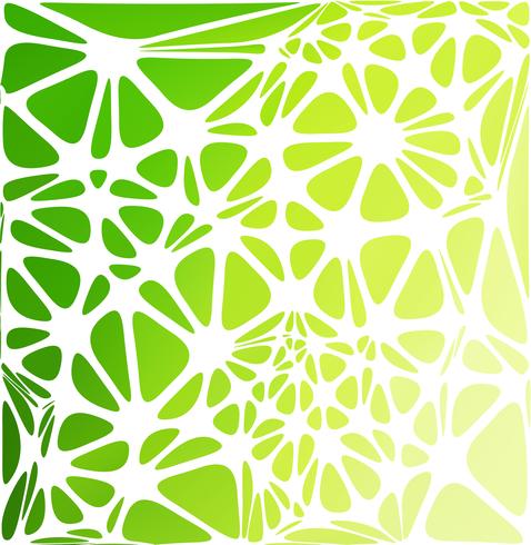 Verde estilo moderno, plantillas de diseño creativo vector