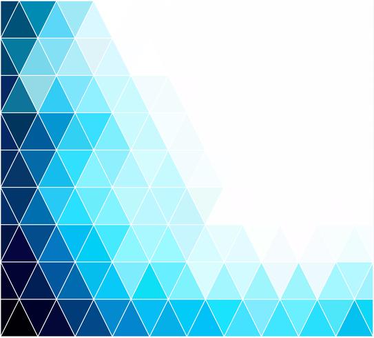 Blue Grid Mosaic Background, Creative Design Templates vector